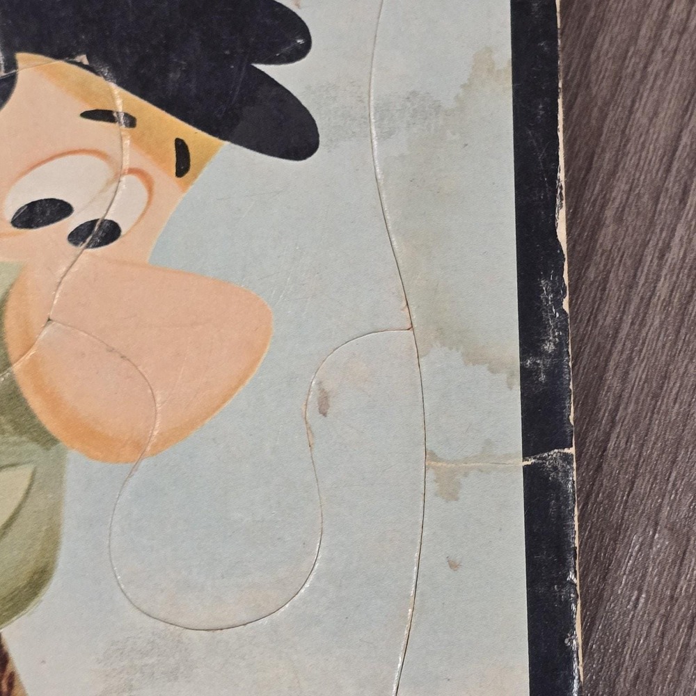 1950s 70s Tray Puzzles Disney Mickey Minnie Mouse Flintstones Woody Woodpecker - Picture 11 of 16